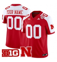Men Cornhuskers ACTIVE PLAYER Custom Scarlet Alternate 2024 F U S E Vapor Limited Stitched Football Jersey Men Cornhuskers ACTIVE PLAYER Custom Scarlet Alternate 2024 F U S E Vapor Limited Stitched Football Jersey