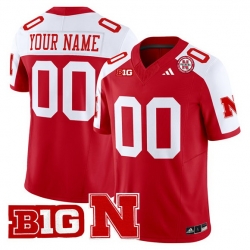 Women Nebraska Cornhuskers ACTIVE PLAYER Custom Scarlet Alternate 2024 F U S E  Vapor Limited Stitched Football Jersey Run Small 