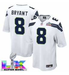 Men Women Youth Seattle Seahawks #8 Coby Bryant 2025 2026 Super Bowl LX F U S E Stitched NFL Jersey White Men Women Youth Seattle Seahawks #8 Coby Bryant 2025 2026 Super Bowl LX F U S E Stitched NFL Jersey White