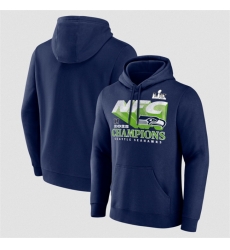 Men Seattle Seahawks Navy 2025 NFL Champions Pullover Hoodie Men Seattle Seahawks Navy 2025 NFL Champions Pullover Hoodie
