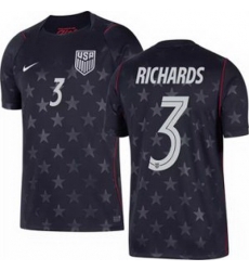 Men 3 Chris Richards USMNT 2026 Home Stadium Replica Jersey 2 Men 3 Chris Richards USMNT 2026 Home Stadium Replica Jersey 2