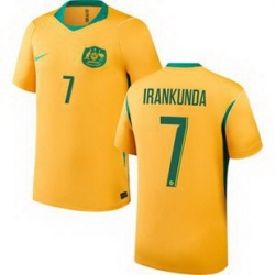 Men 7 Australia Nestory Irankunda Replica Jersey World Cup  1