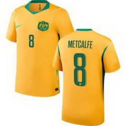 Men 8 Australia Connor Metcalfe Replica Jersey World Cup  1