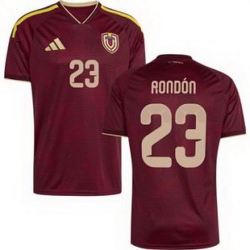 Men 23 Venezuela Salomon Rondon Away Replica Jersey   1