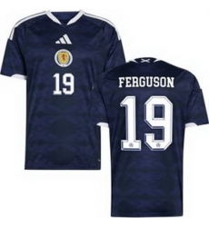 Men 19 Scotland Lewis Ferguson 2026 Home Replica Jersey 1 Men 19 Scotland Lewis Ferguson 2026 Home Replica Jersey 1
