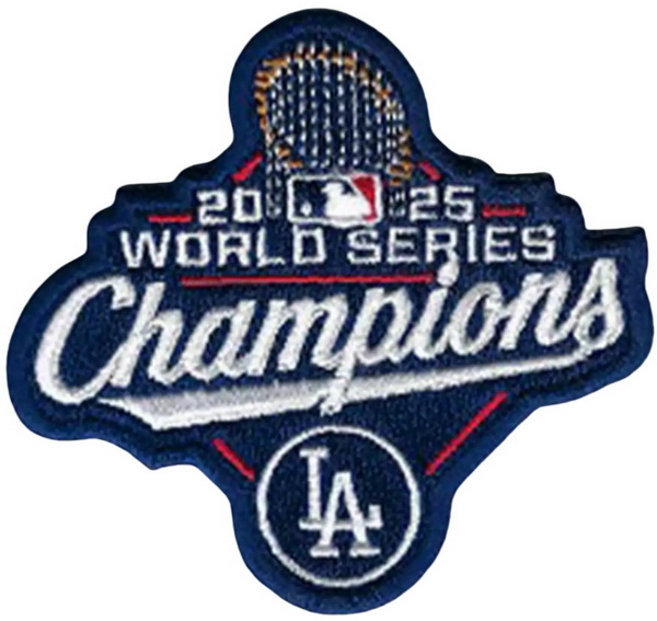 2025 Dodgers Champions Patch Biaog