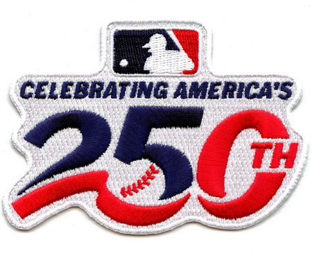 Youth Toronto Blue Jays Celebrating America 250th annivesary Patch Biaog